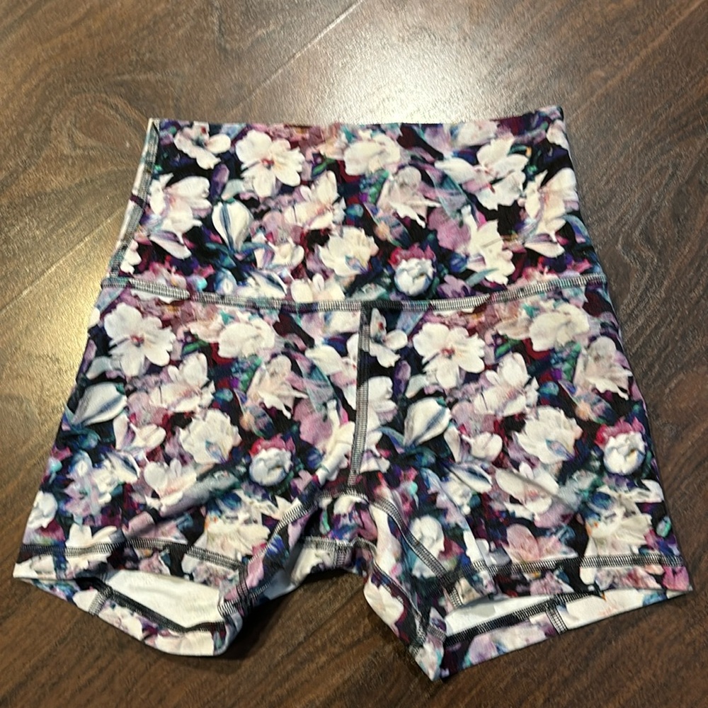 Lululemon floral shorts